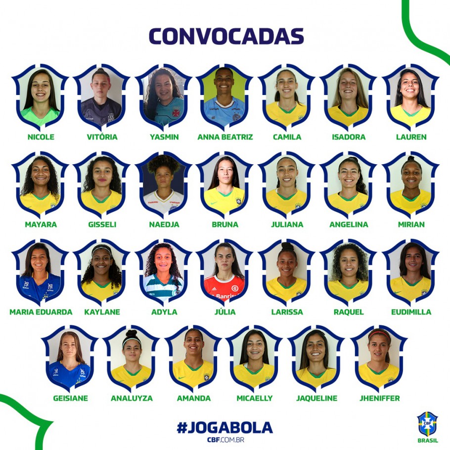 Confira os grupos da Copa do Mundo sub-20 de futebol feminino