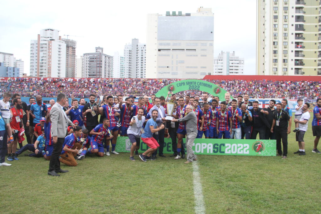 Marcílio Dias vence Hercílio Luz e conquista a Copa Santa Catarina